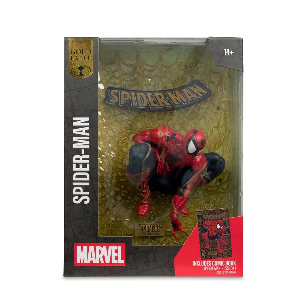 Marvel Collection 1:6 WV6 Spider-Man (Spider-Man #1 Black and Gold Variant) D23 Exklusiv Figur mcfarlane toys 2025