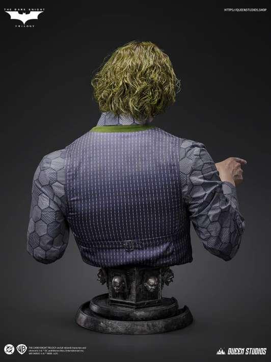 The Dark Knight Joker Livsstorlek Bust - Robotto