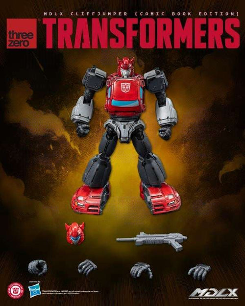 Transformers MDLX Cliffjumper (Comic Book Edition) Actionfigur threea toys/threezero