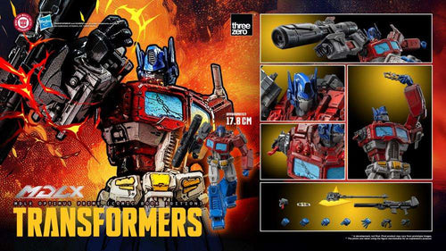 Transformers MDLX Optimus Prime (Comic Book Edition) Action Figure threea toys/threezero