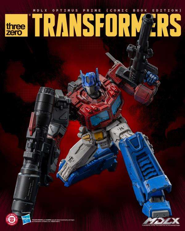Transformers MDLX Optimus Prime (Comic Book Edition) Action Figure threea toys/threezero