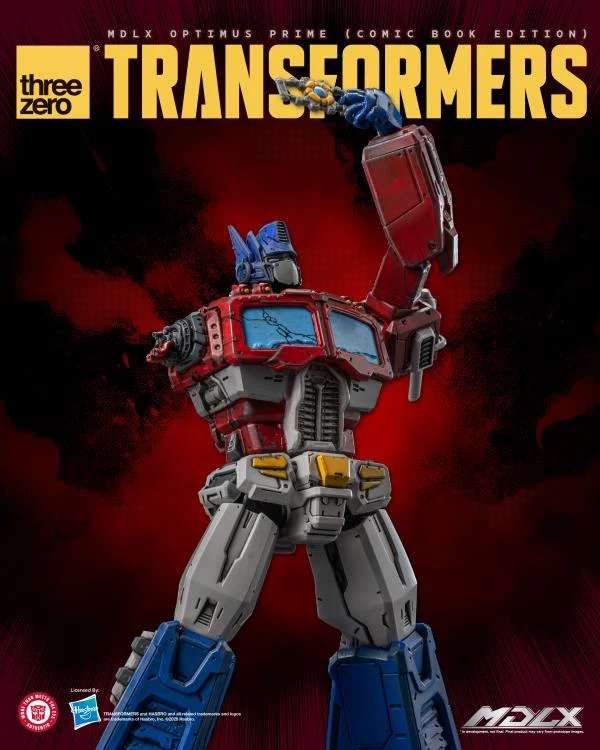Transformers MDLX Optimus Prime (Comic Book Edition) Action Figure threea toys/threezero