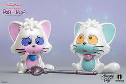 Magiska Angel Creamy Mami Posi och Nega Bye Bye Miracle Vinyl Pearl Exclusiva Figurer - Robotto