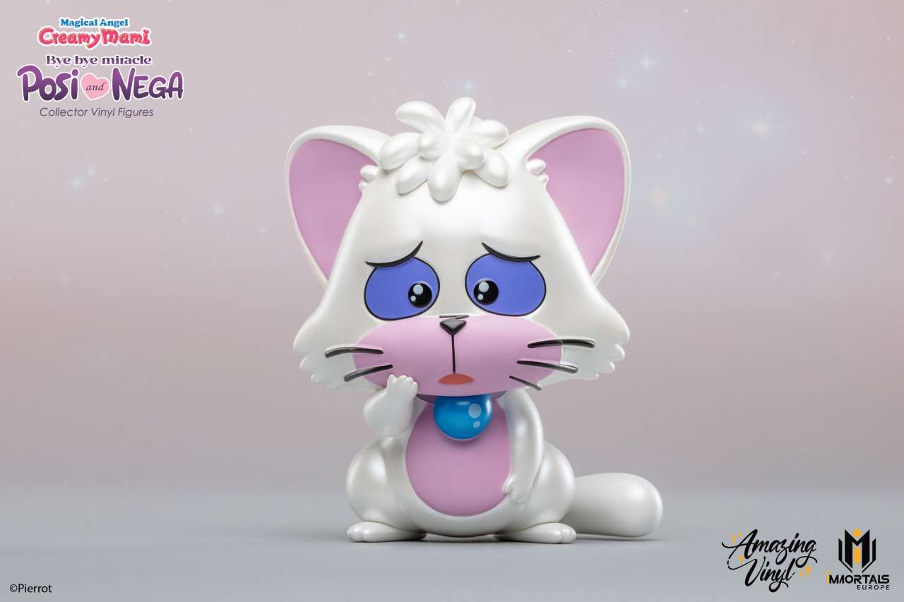 Magiska Angel Creamy Mami Posi och Nega Bye Bye Miracle Vinyl Pearl Exclusiva Figurer immortals collectibles