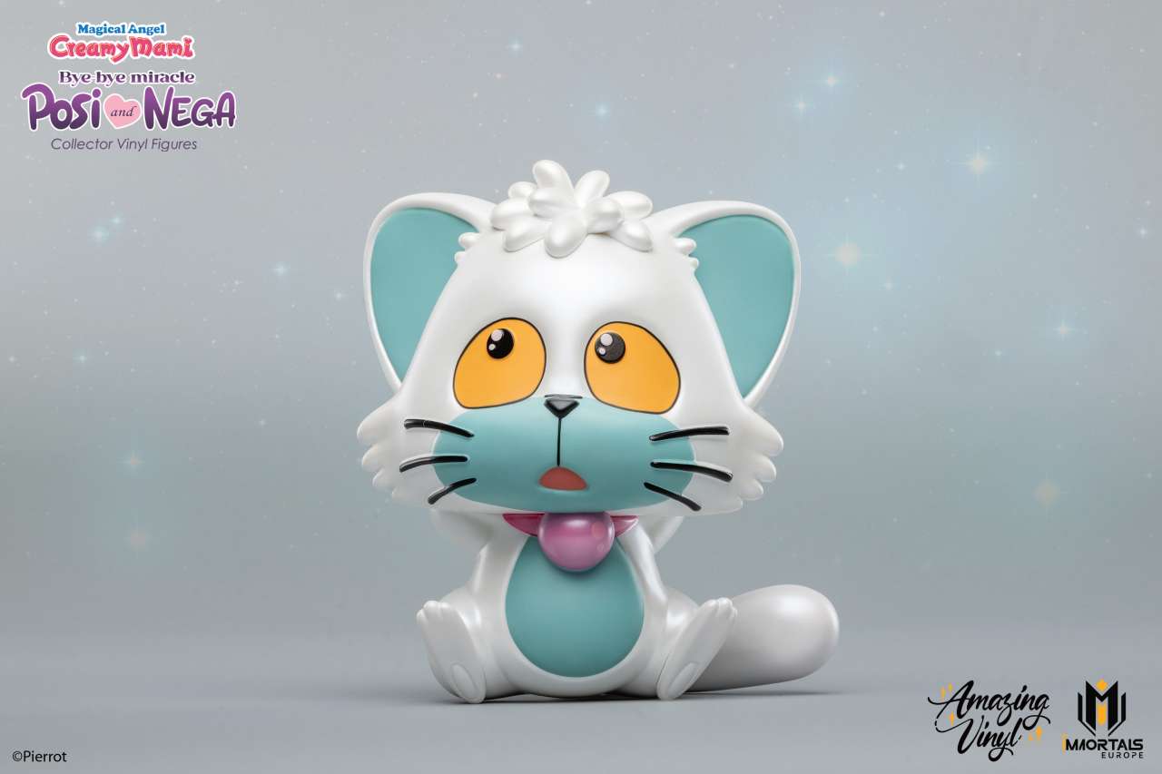 Magiska Angel Creamy Mami Posi och Nega Bye Bye Miracle Vinyl Pearl Exclusiva Figurer immortals collectibles