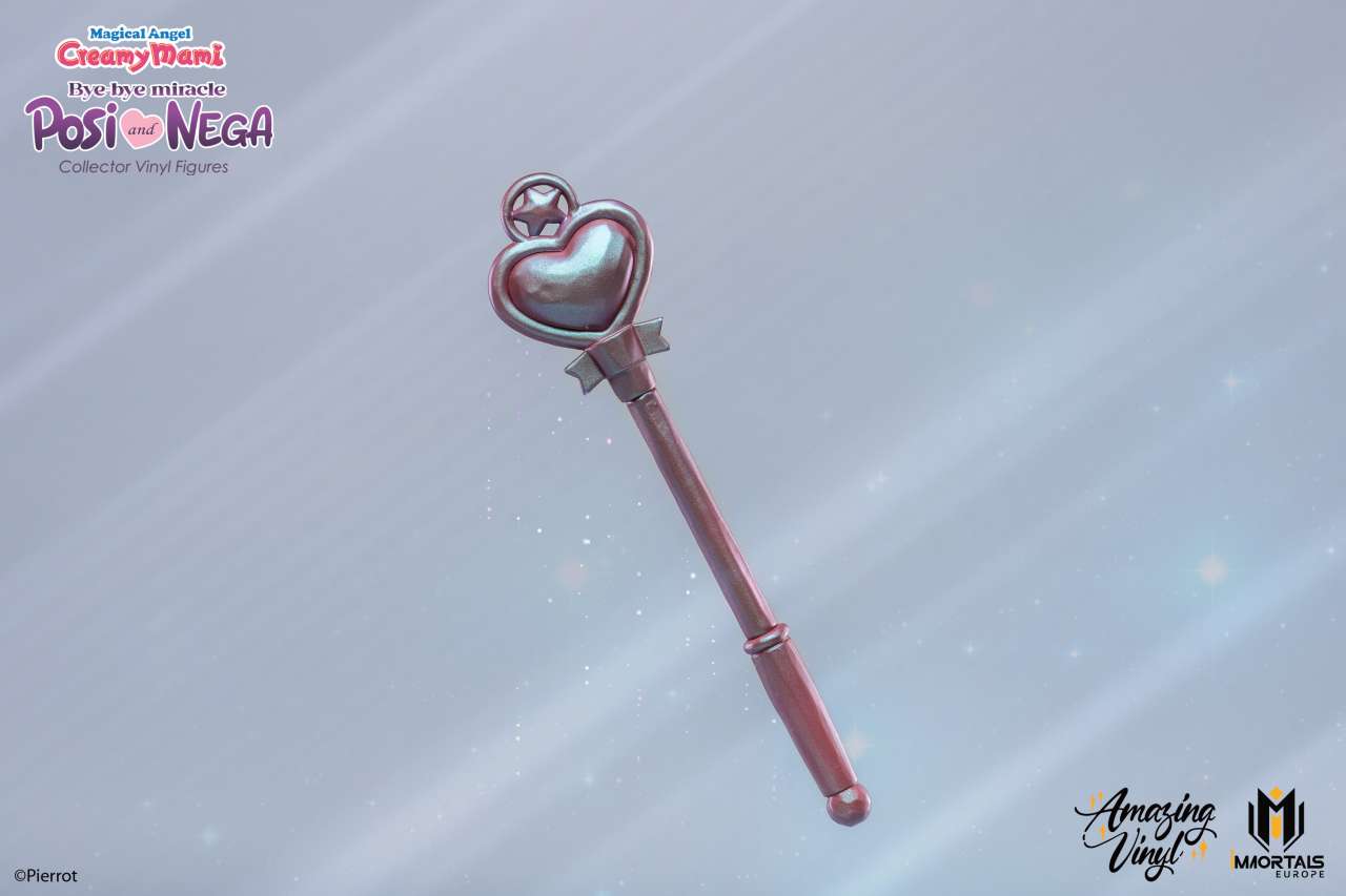 Magiska Angel Creamy Mami Posi och Nega Bye Bye Miracle Vinyl Pearl Exclusiva Figurer immortals collectibles