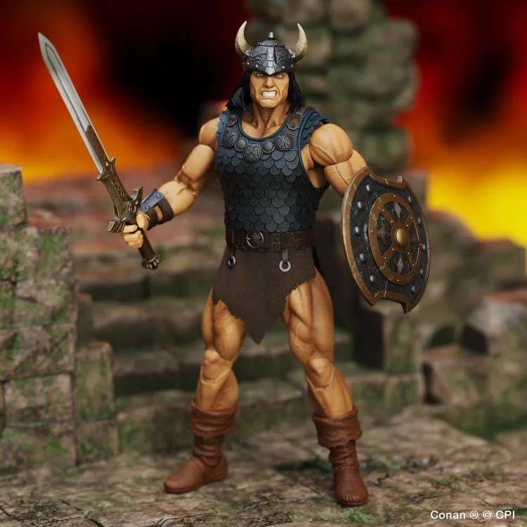 Conan: Reaver of the Black Coast Actionfigur boss fight studio