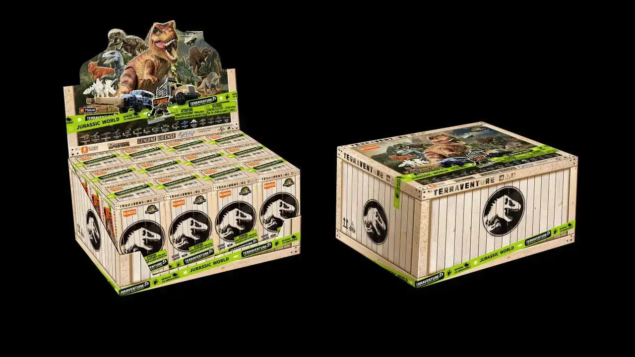 JURASSIC WORLD SURPRISE EGG TERRAVENTURE TS01 BLIND BOX MODEL KIT (12) 1