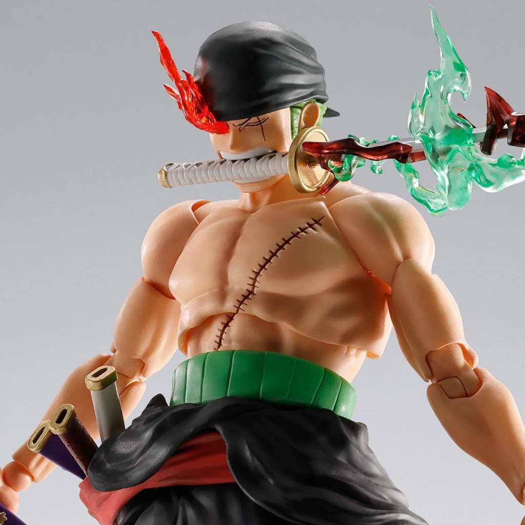 One Piece Roronoa Zoro King of Hell S.H.Figuarts - Actionfigur av hög kvalitet Robotto