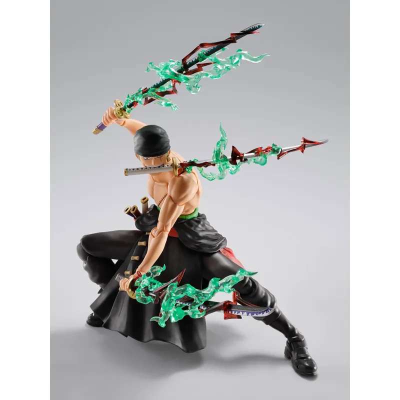 One Piece Roronoa Zoro King of Hell S.H.Figuarts - Actionfigur av hög kvalitet Robotto