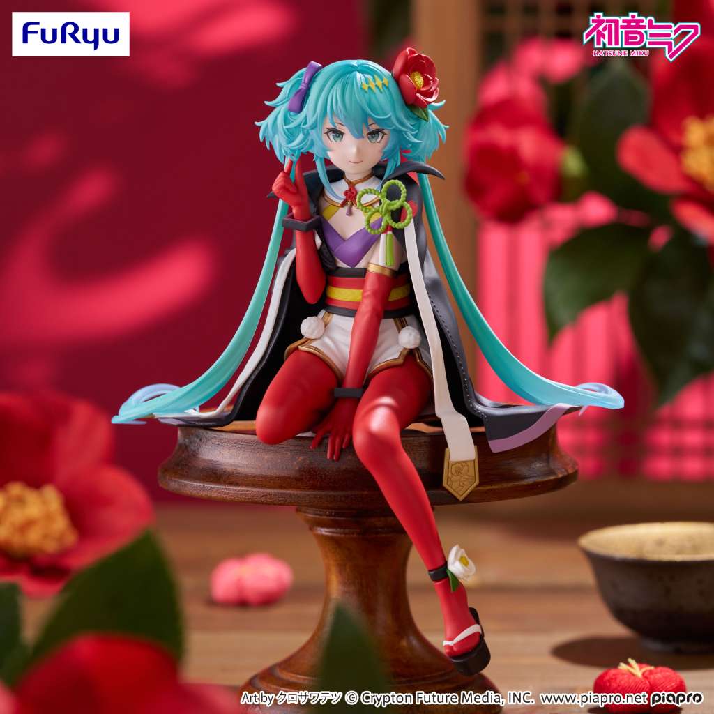 Hatsune Miku Blomsterfe Camelia Noodle Stopper Figur furyu