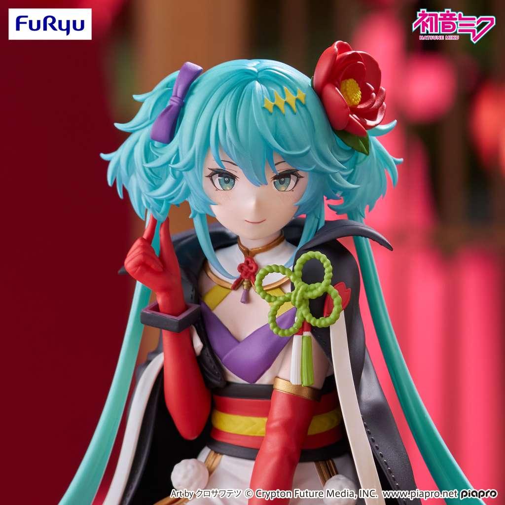 Hatsune Miku Blomsterfe Camelia Noodle Stopper Figur - Robotto