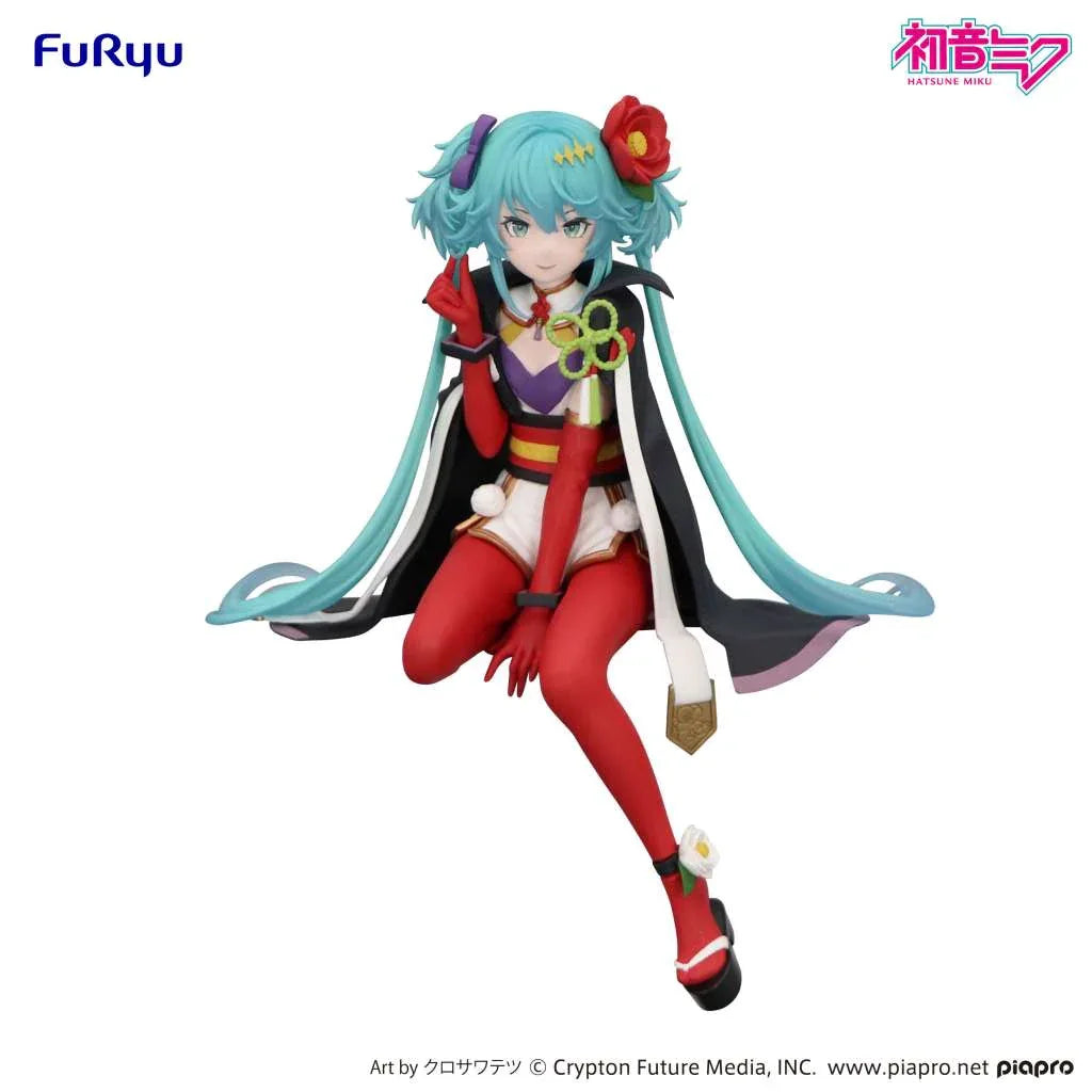 Hatsune Miku Blomsterfe Camelia Noodle Stopper Figur - Robotto
