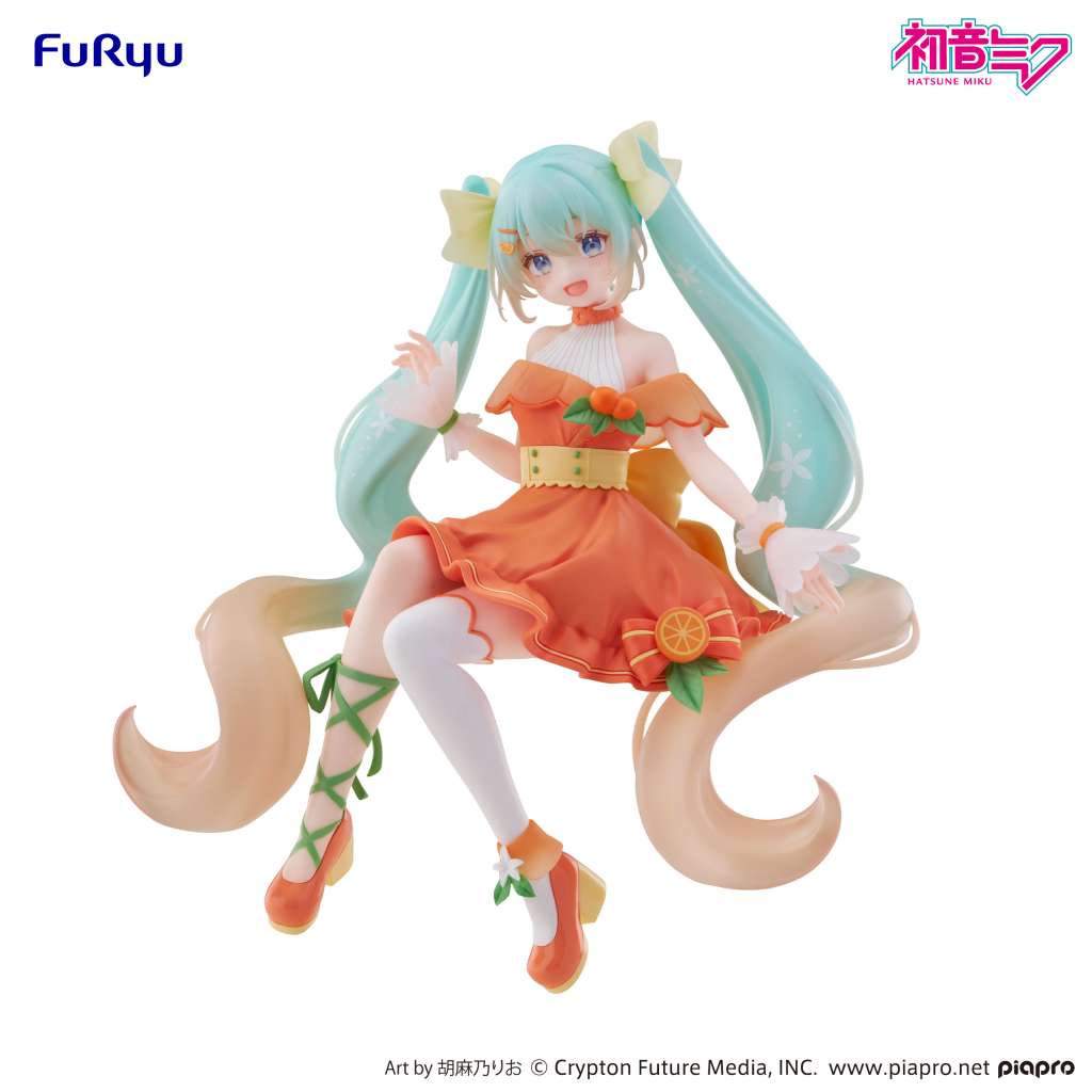 Hatsune Miku Citrus Noodle Stopper Figur furyu
