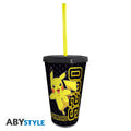 Pokemon Pikachu Collage Tumbler med Sugrör abystyle studio