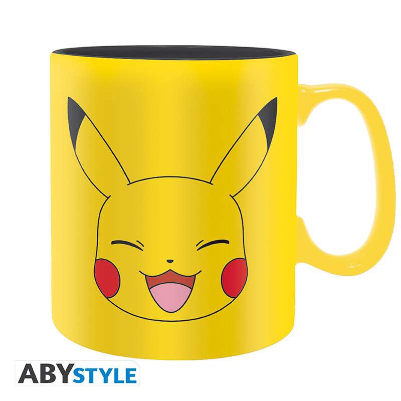 Pikachu Ansiktsmugg – Perfekt för Pokémon-fans abystyle studio