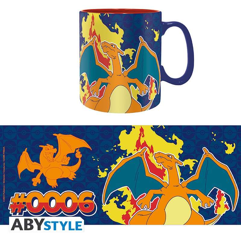 Pokemon Charizard Foil Mug - 460ml Keramikmugg abystyle studio