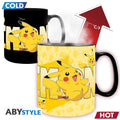 Pikachu Mug med Värmeförändring – ABYstyle abystyle studio