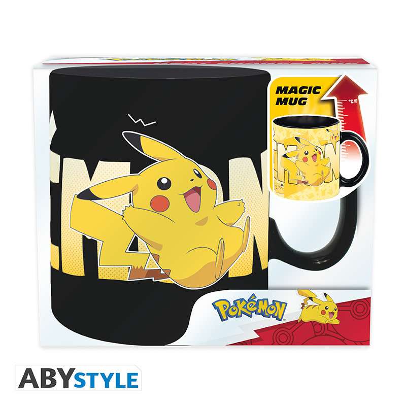 Pikachu Mug med Värmeförändring – ABYstyle abystyle studio