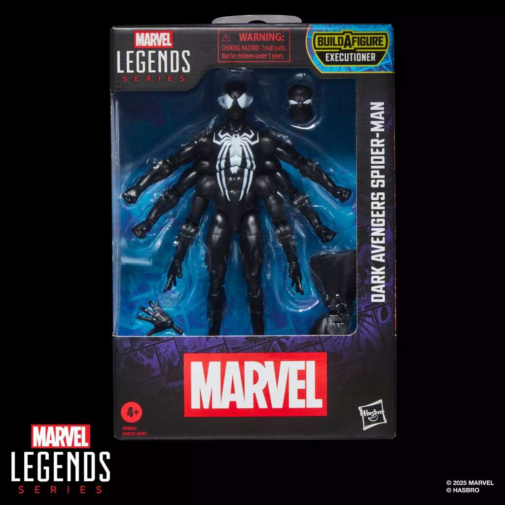 Marvel Legends Executioner BFS Dark Avengers Spider-Man Action Figur hasbro