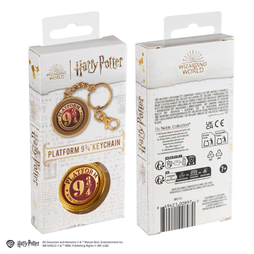 Harry Potter Platform 9 3/4 Nyckelring - En Magisk Tillbehör noble collections