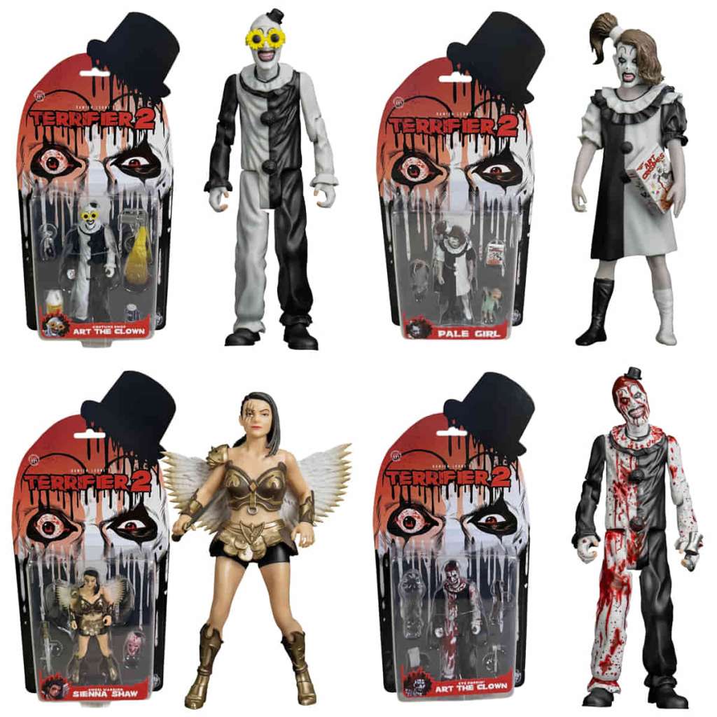 Terrifier 2 Action Figur set (4) trick or treat studios