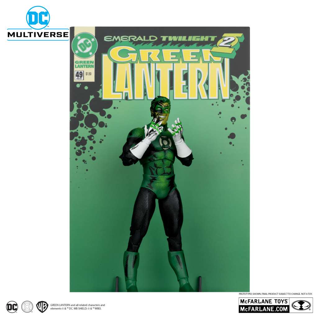 DC Multiverse Cover Recreation Green Lantern Emerald Twilight Figur mcfarlane toys 2025