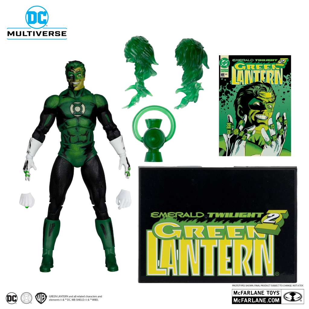 DC Multiverse Cover Recreation Green Lantern Emerald Twilight Figur mcfarlane toys 2025
