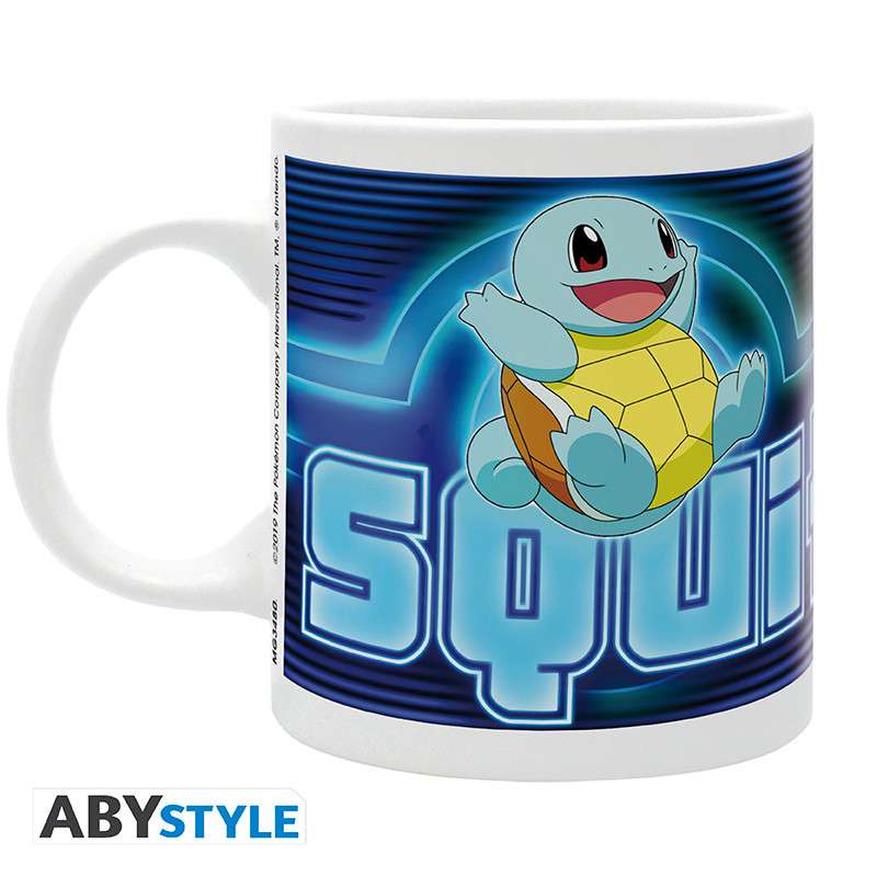 Pokémon Squirtle Neon Mug – En färgglad och glad mugg abystyle studio