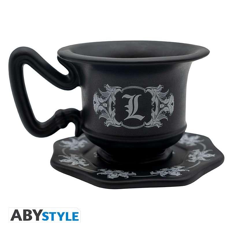 Death Note L's Mug i 3D med Fat - Robotto