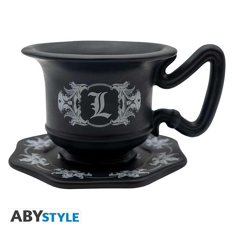Death Note L's Mug i 3D med Fat - Robotto