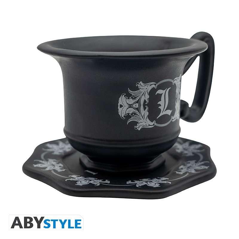 Death Note L's Mug i 3D med Fat - Robotto