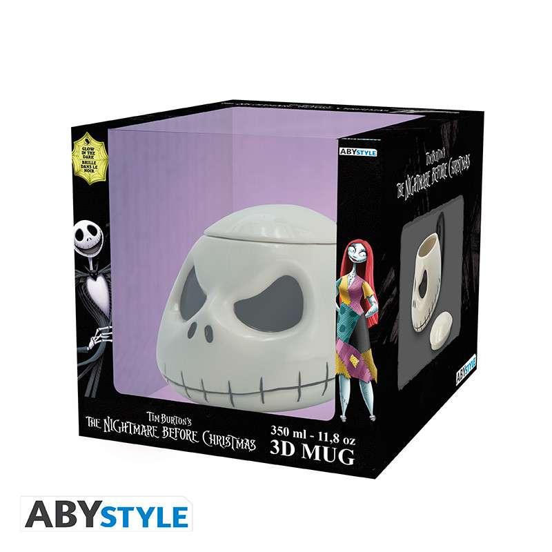 Jack Skellington Glow in the Dark 3D Mug – The Nightmare Before Christmas - Robotto
