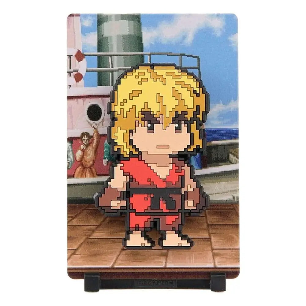 Street Fighter 2 Ken Figgyz Pop Samlar Magnet