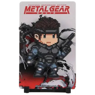 Metal Gear Solid 1 Solid Snake Figgyz Pop Samlar Magnet