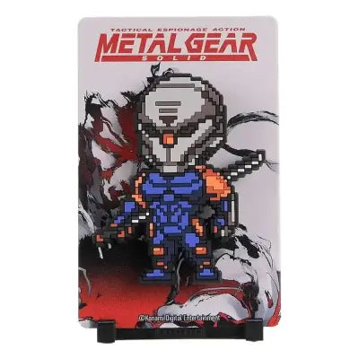 Metal Gear Solid 1 Cyborg Ninja Figgyz Pop Samlar Magnet