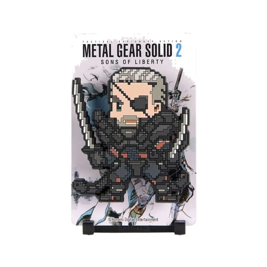 Metal Gear Solid 2 Solidus Snake Figgyz Pop Samlar Magnet