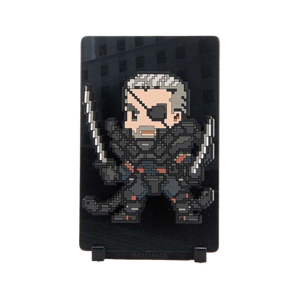Metal Gear Solid 2 Solidus Snake FiGGYZ Pop Samlar Magnet