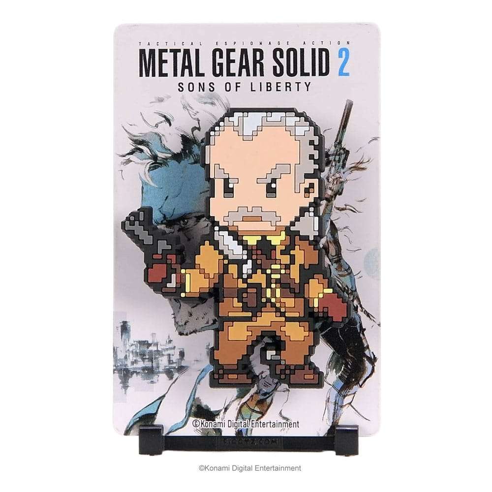 Metal Gear Solid 2 Revolver Ocelotfiggyz Pop Samlar Magnet