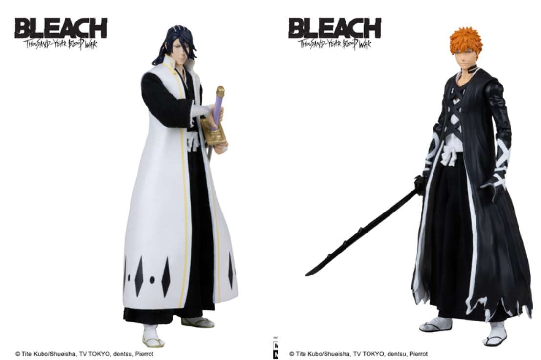 Bleach Wave 3 Action Figure Assortment (6 stycken) mcfarlane toys 2025