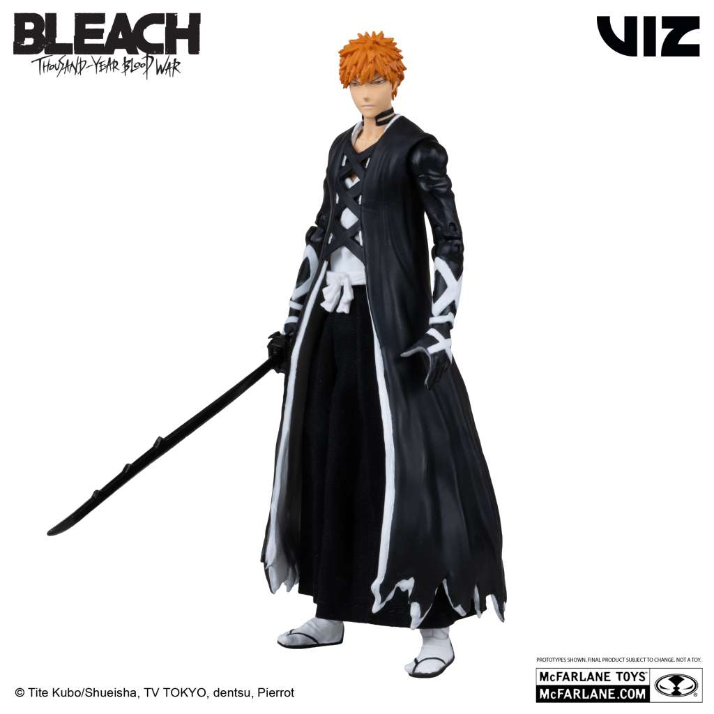 Bleach Wave 3 Action Figure Assortment (6 stycken) mcfarlane toys 2025