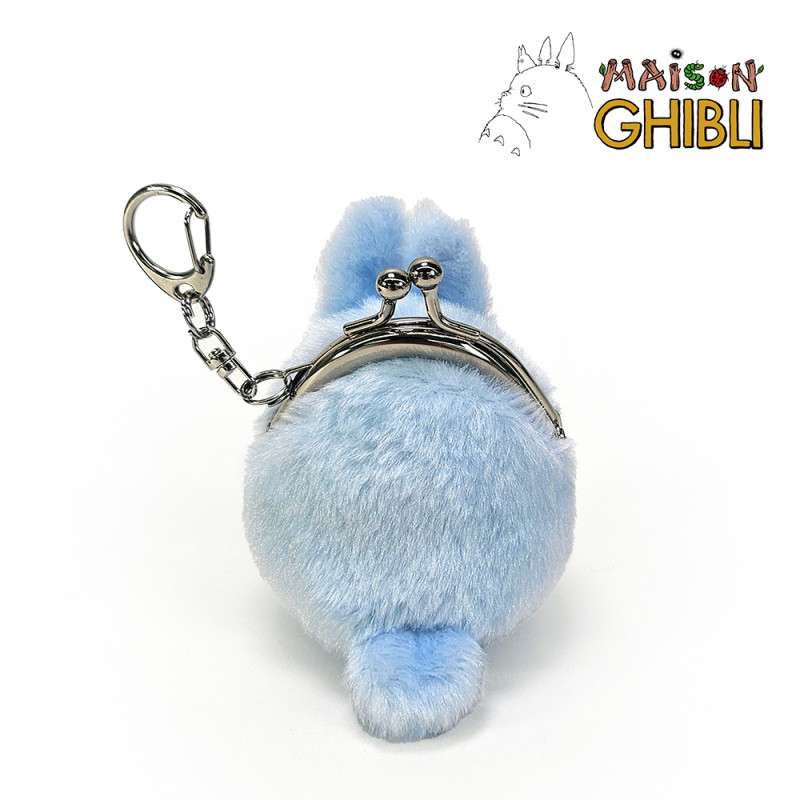 My Neighbor Totoro Medium Blue Totoro Funwari Mini Coin Purse studio ghibli
