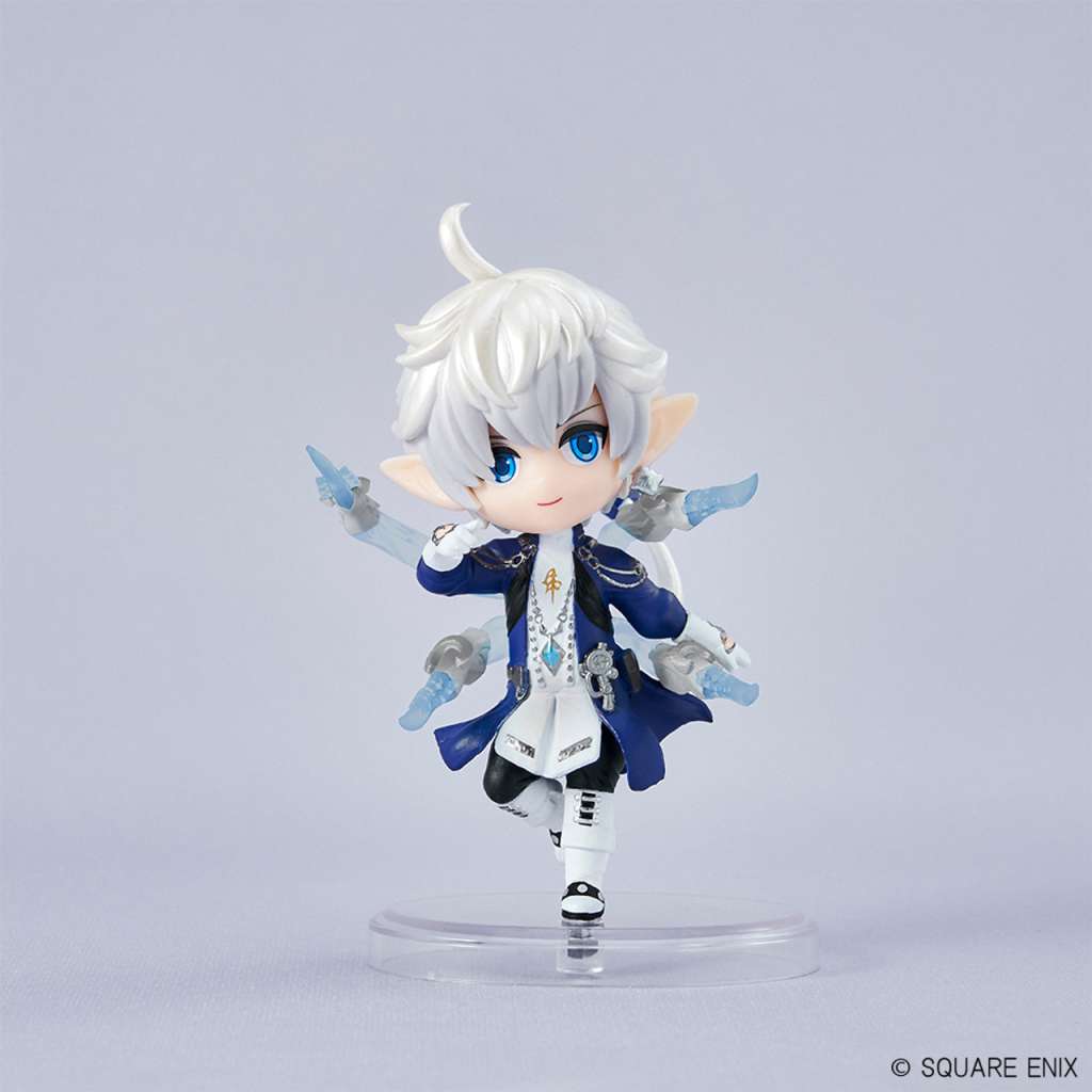 Final Fantasy 14 Miniature Figur Vol.1 Display (6) - Samling av Fantastiska Figurer square enix
