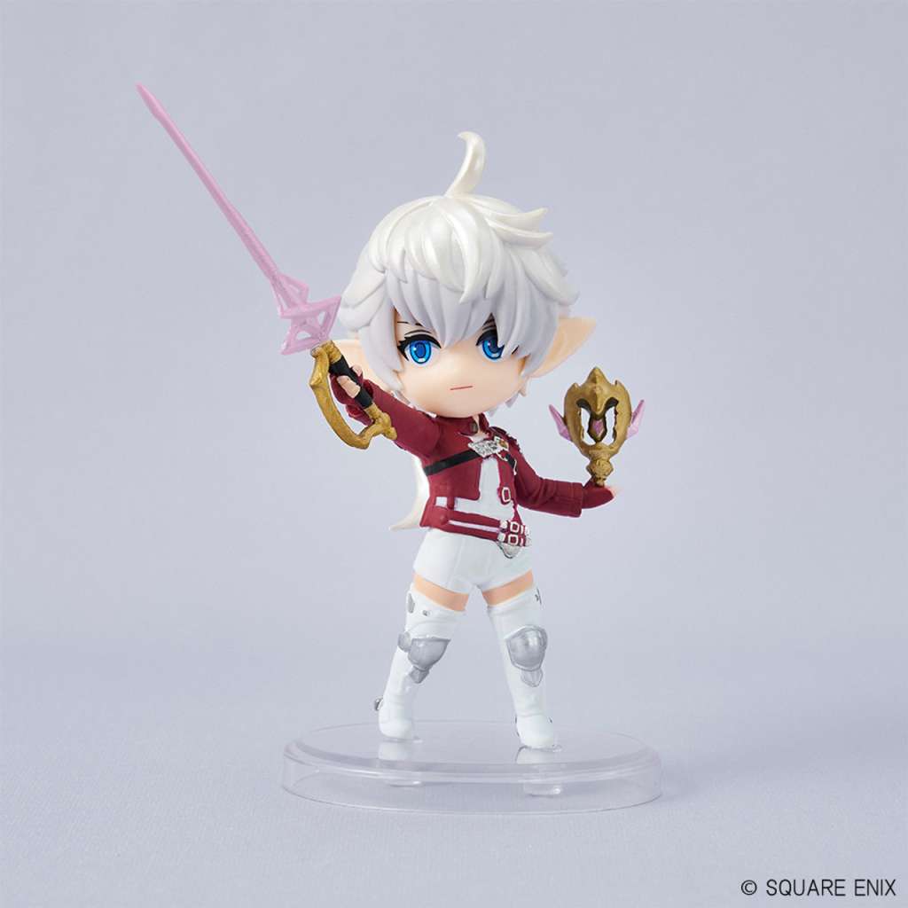 Final Fantasy 14 Miniature Figur Vol.1 Display (6) - Samling av Fantastiska Figurer square enix