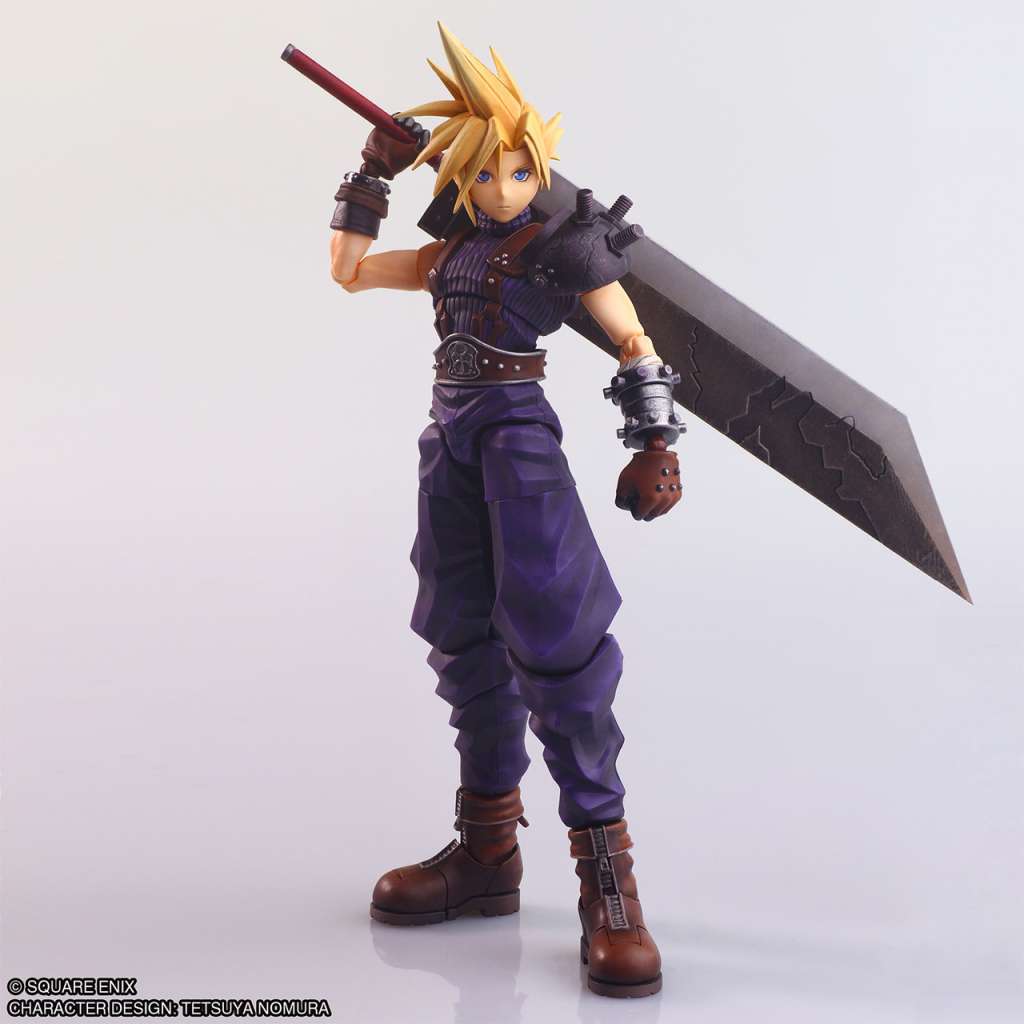 Final Fantasy 7 Cloud Strife Structure Arts MK – Samlarfigur square enix