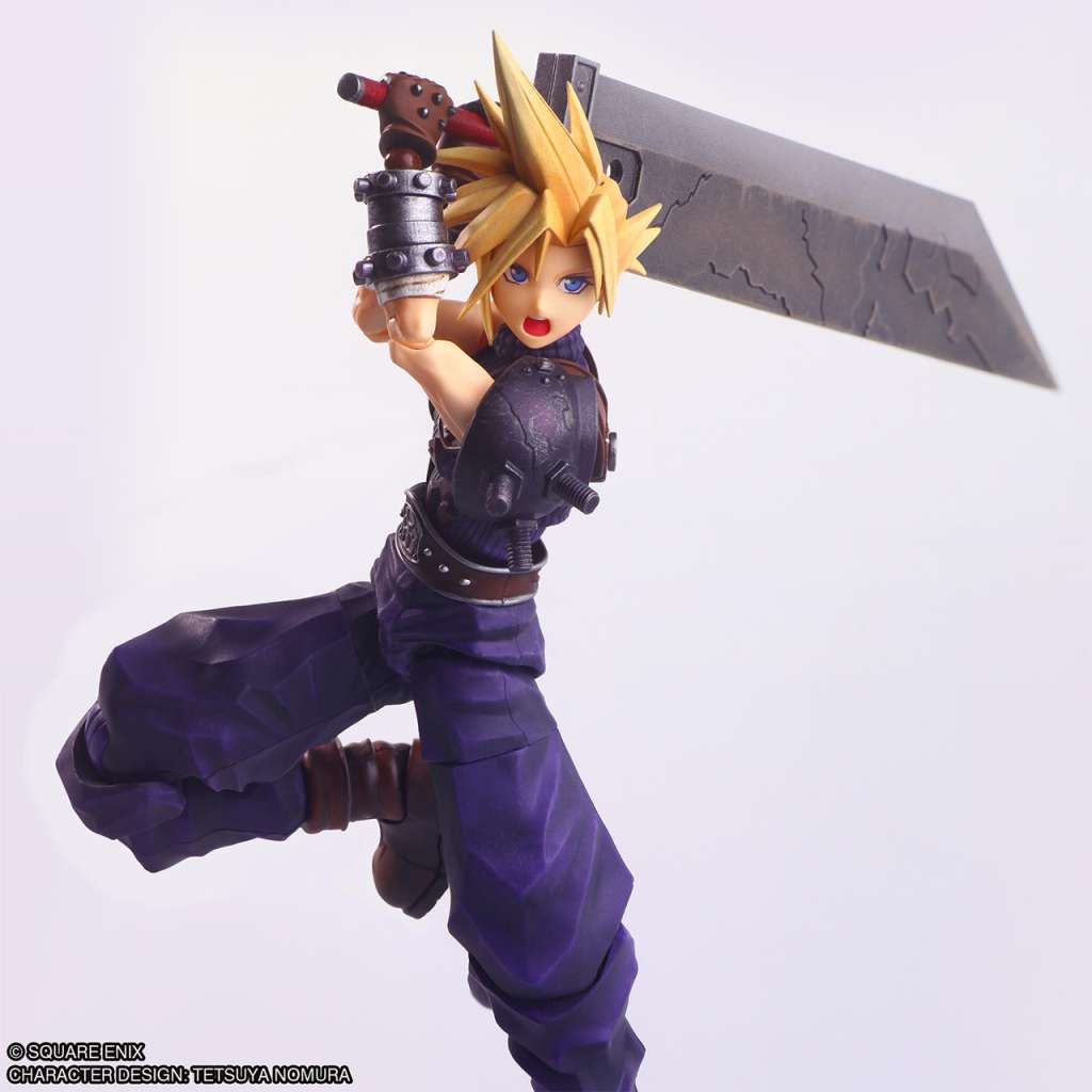 Final Fantasy 7 Cloud Strife Structure Arts MK – Samlarfigur square enix
