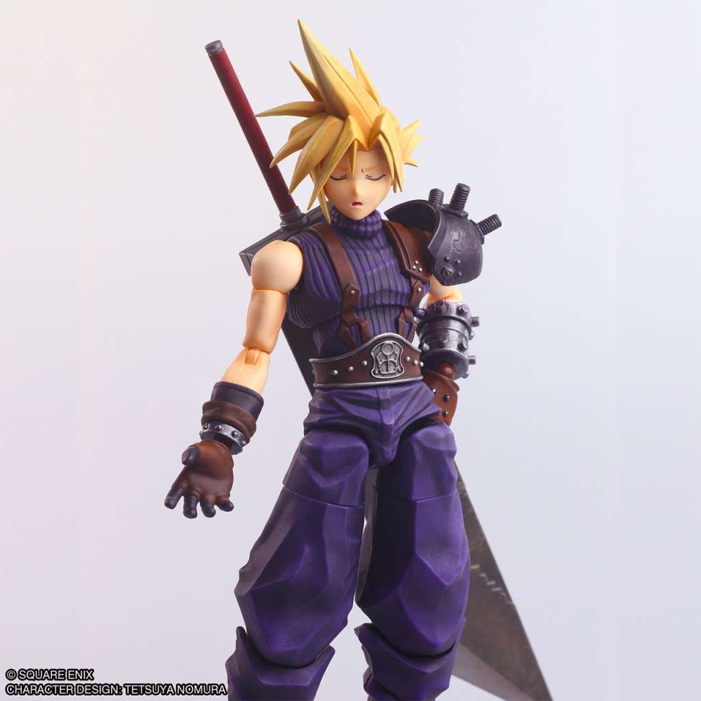 Final Fantasy 7 Cloud Strife Structure Arts MK – Samlarfigur square enix