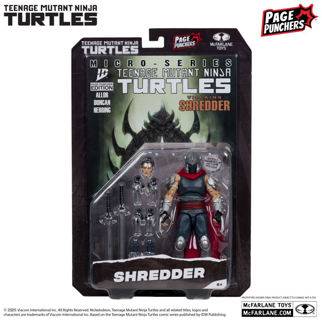 Teenage Mutant Ninja Turtles 5-tums Figur med Comic Assortment Set (6) mcfarlane toys 2025