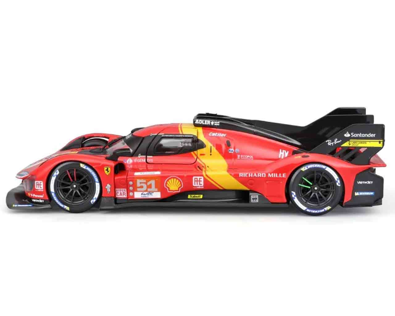Ferrari 499p lmh (2023 24h le mans mästare) - modellkit 1:24