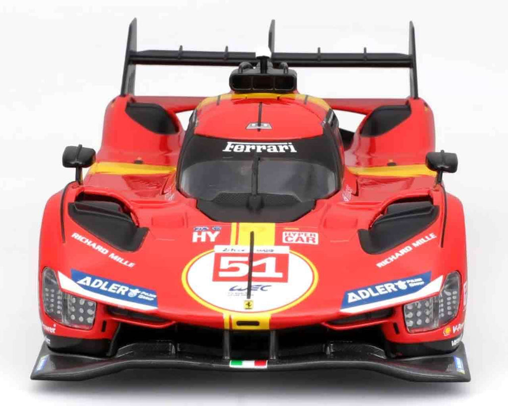 Ferrari 499P LMH (2023 24h Le Mans Champion) - Modellkit 1:24 bburago